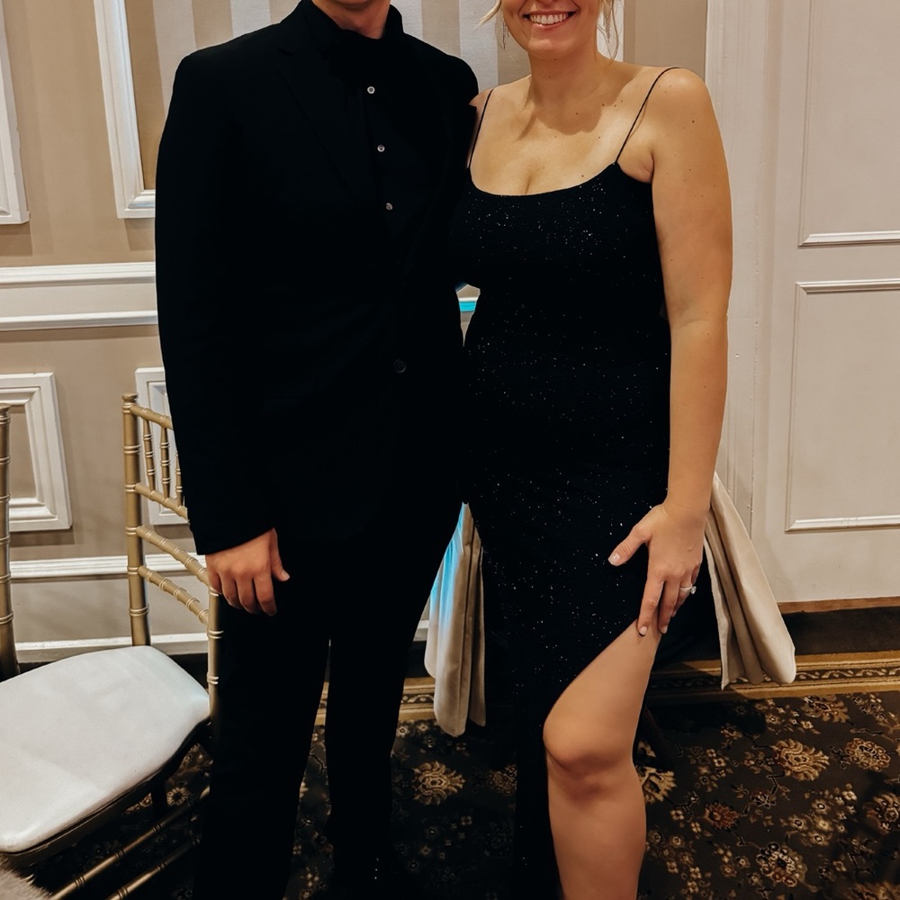 Sparkly Black Dress